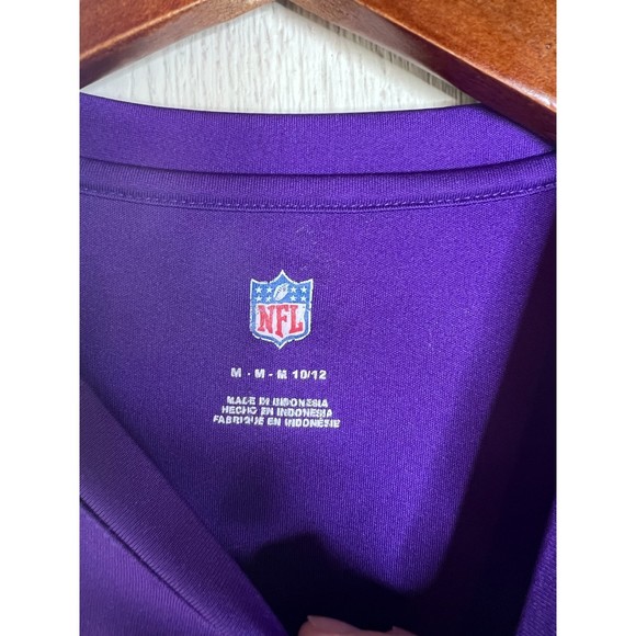 Minnesota Vikings Jersey T-Shirt, Women Medium - Picture 3 of 5